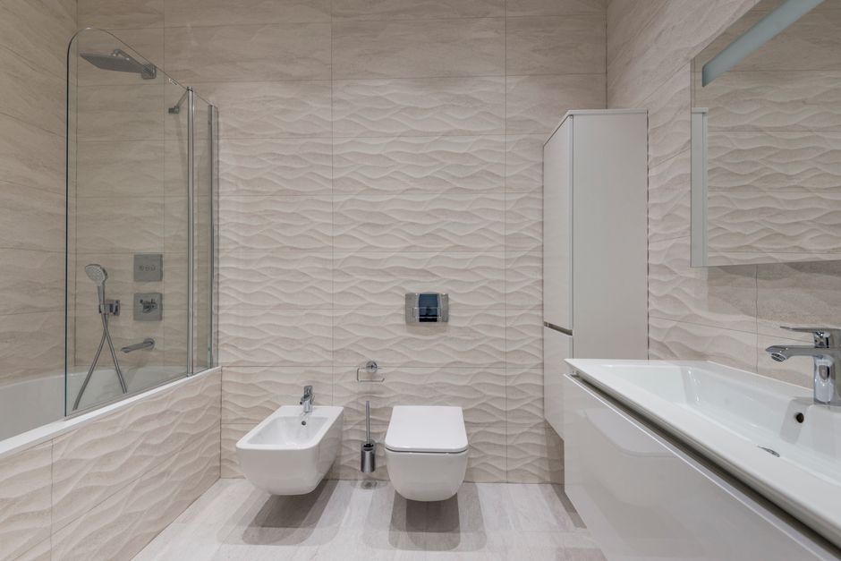 Precision tile installation process
